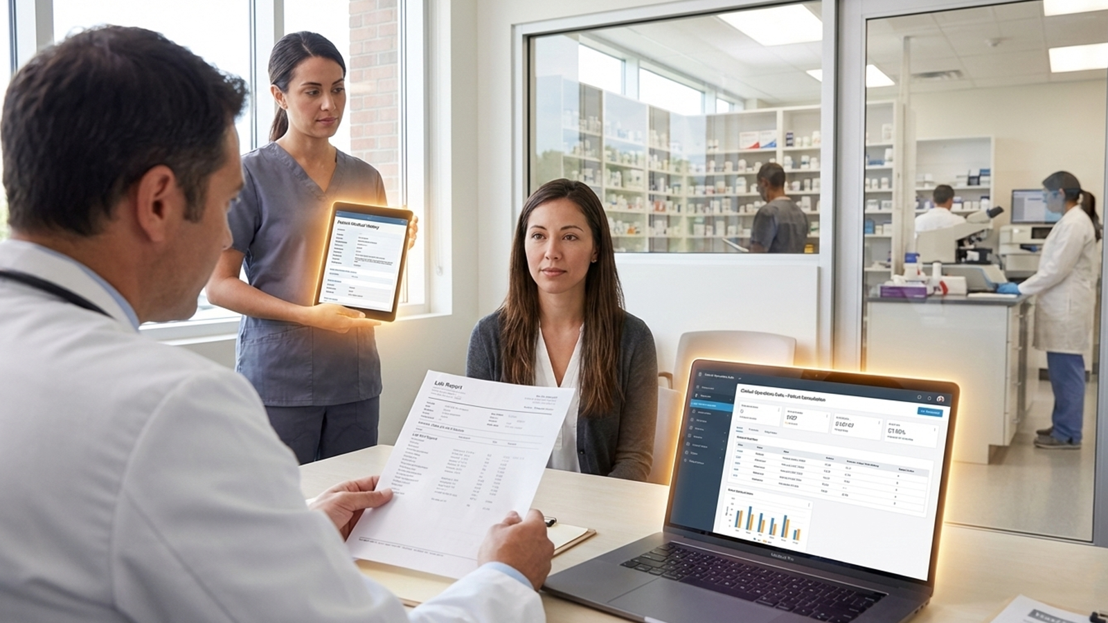 Clinical Operations Suite Dashboard Interface